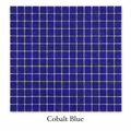 Cobalt Blue Glass Mosaic Tiles