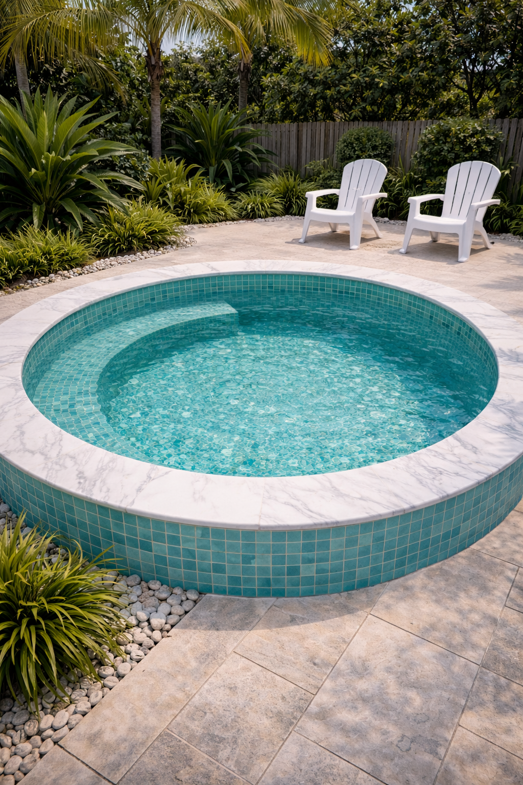 Turquoise Glass Mosaic Tiles